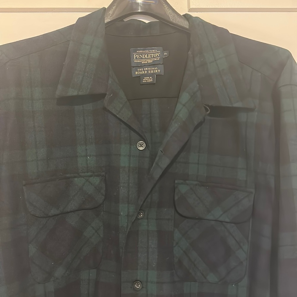 Pendleton board shirt black watch tartan